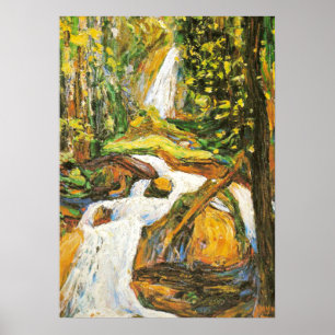 Kandinsky - Kochel Wasserfall I Poster