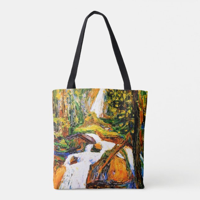 Kandinsky - Kochel - Wasserfall I Tasche (Rückseite)