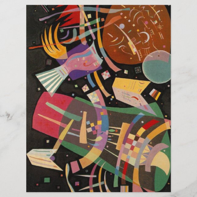 Kandinsky-Komposition X Abstrakt (Vorderseite)
