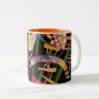 Kandinsky - Komposition X, farbige Malerei,