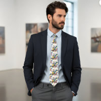 Kandinsky-Krawatte - Kleine Welten I