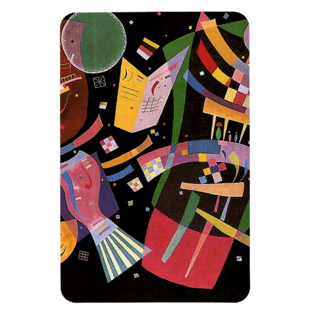 Kandinsky-Kunstwerk, Composition X, Magnet (Vertikal)
