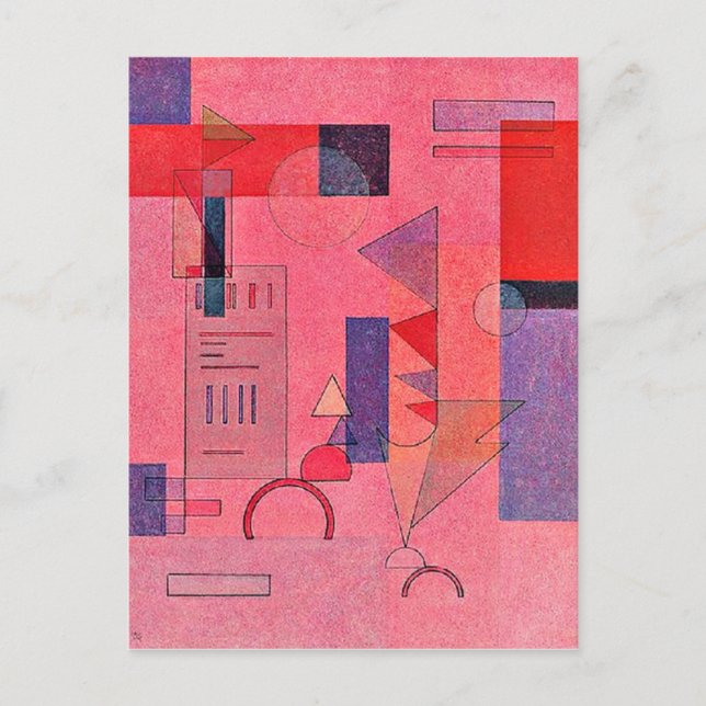 Kandinsky - Layered Postkarte (Vorderseite)