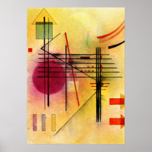 Kandinsky - Lebhaft Poster