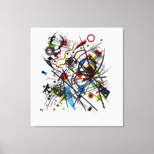 KANDINSKY Lithographie für die Vierte Bauhausmappe Leinwanddruck