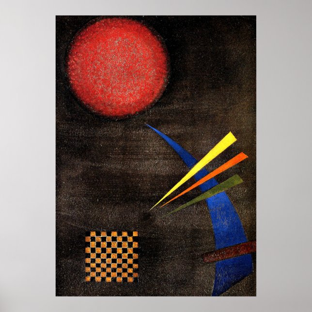 Kandinsky - mäßig poster (Vorne)