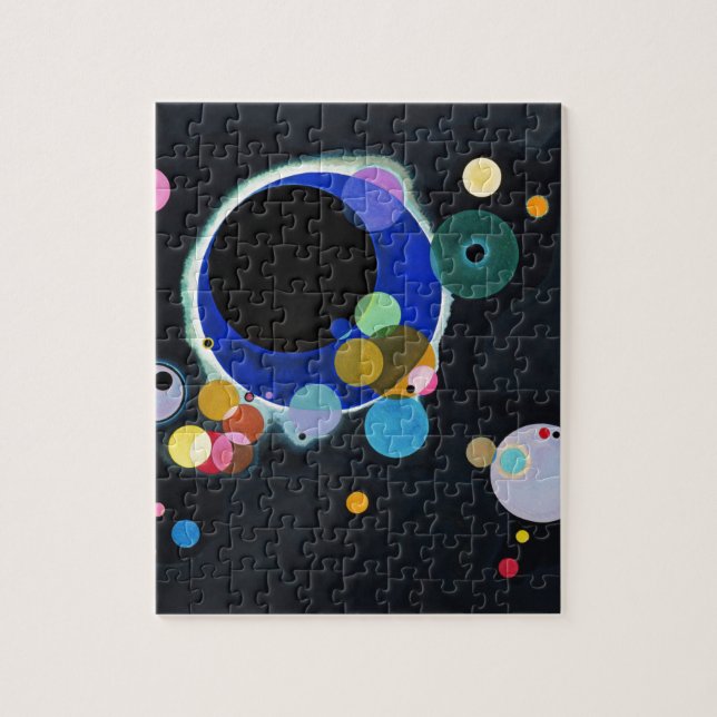 Kandinsky Mehrere Kreise Abstrakt (Vertikal)