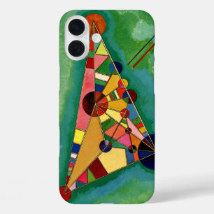 Kandinsky - mehrfarbiges Dreieck iPhone 16 Plus Hülle