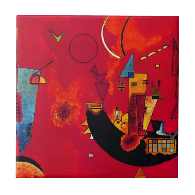 Kandinsky Mit und Gegen Fliese (Vorderseite)