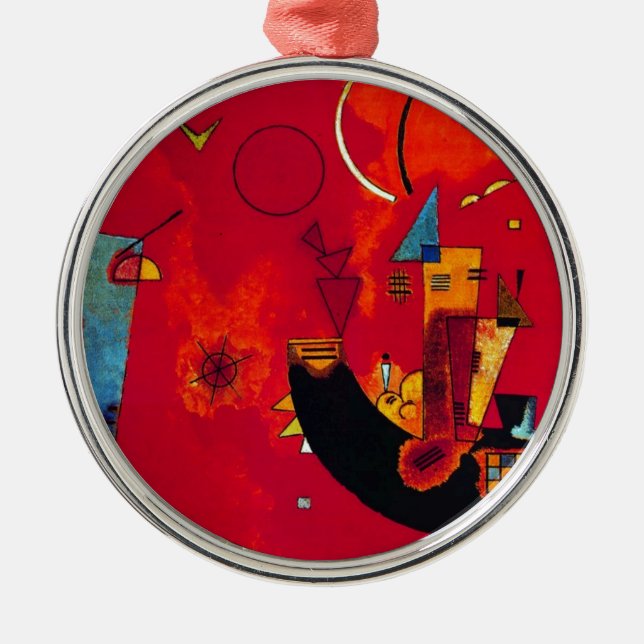 Kandinsky Mit und Gegen Ornament Aus Metall (Vorne)