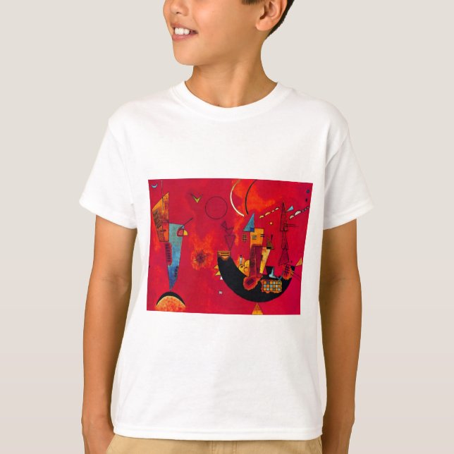 Kandinsky Mit und Gegen T-Shirt (Vorderseite)