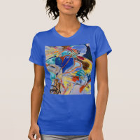 Kandinsky Moderne Abstrakte Malerei Art Royal Blue