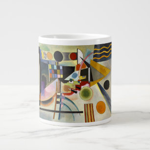 Kandinsky Modernes Abstraktes Kunstwerk Jumbo-Tasse