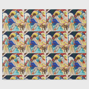 Kandinsky Modernes Abstraktes Malwerk Geschenkpapier