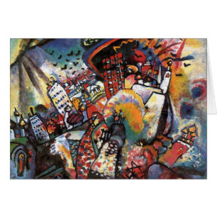 Kandinsky Moscou I Cityscape peinture Abstraite