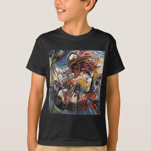 Kandinsky Moscow I Cityscape Abstrakte Malerei T-Shirt
