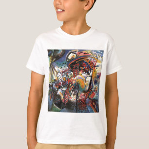 Kandinsky Moscow I Cityscape Abstrakte Malerei T-Shirt
