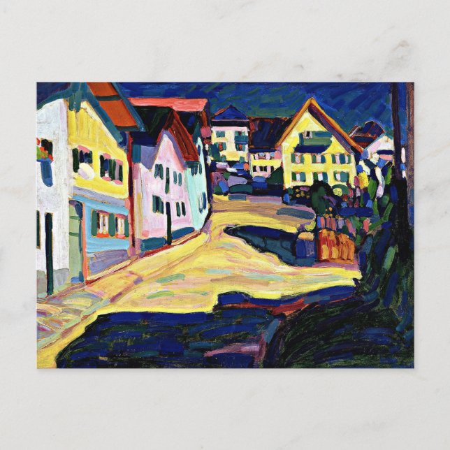 Kandinsky - Murnau, Burggrabenstrasse 1 Postkarte (Vorderseite)