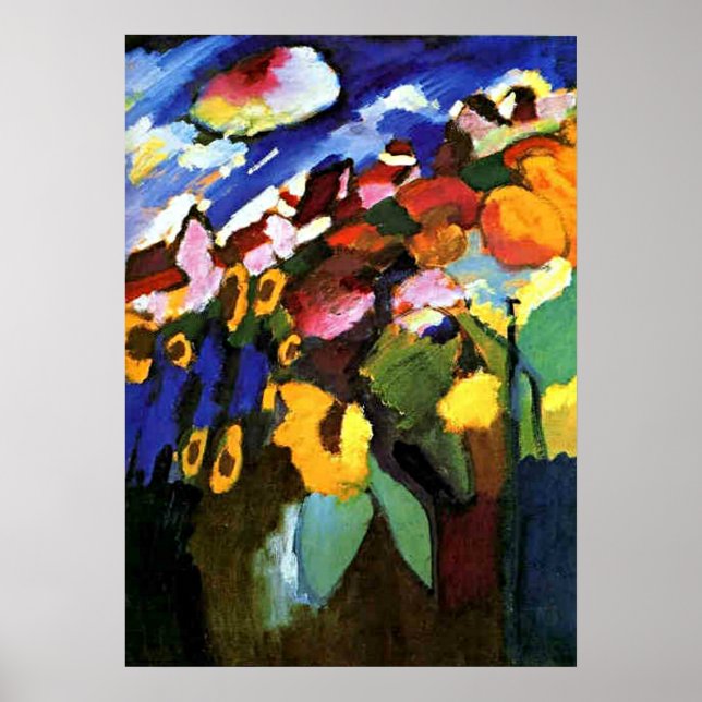 Kandinsky - Murnau Garden Poster (Vorne)