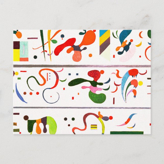 Kandinsky Nachfolge Postkarte (Vorderseite)