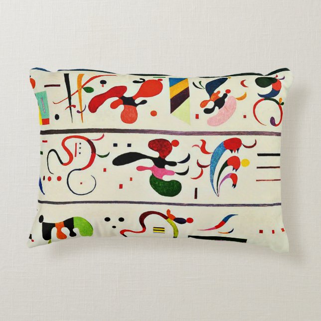 Kandinsky - Nachfolge Zierkissen (Rückseite)