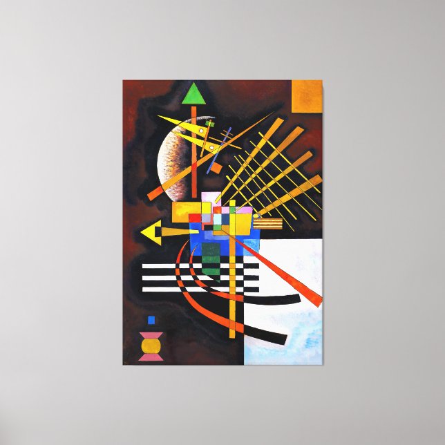 KANDINSKY - OBEN UND LINKS - 1925 - Bauhaus - Leinwanddruck (Vorderseite)