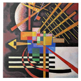 Kandinsky - Oben und Links, Fliese
