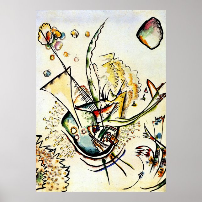 Kandinsky - ohne Titel, 1918 Poster (Vorne)