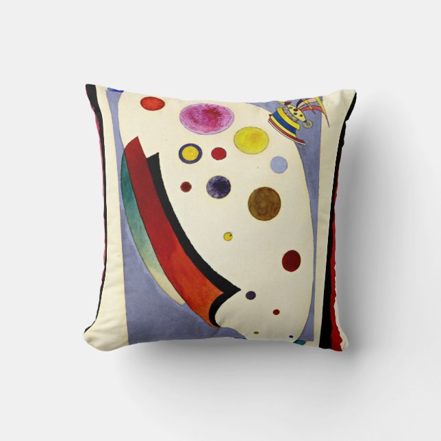 Kandinsky - Ovale Anime Kissen (Vorderseite)