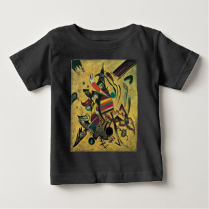 Kandinsky Points Abstract Canvas Gemälde Baby T-shirt