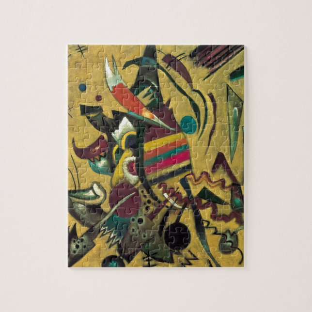 Kandinsky Points Abstrakte Leinwand Malerei (Vertikal)