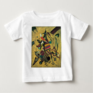 Kandinsky-Punkte Abstrakte Leinwandmalerei Baby T-shirt