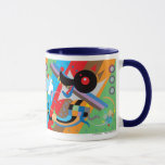 Kandinsky-Puppy-Tasse Tasse<br><div class="desc">Kandinskys Welpe. Dieses spielerische Bild eines energetischen Welpen basiert auf der Arbeit des großen modernen Malers Wassily Kandinsky.</div>