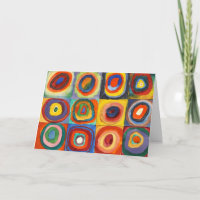 Kandinsky - Quadrate mit konzentrischen Kreisen