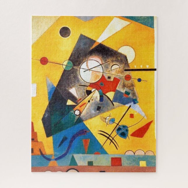 Kandinsky Quiet Harmony Abstract Art (Vertikal)