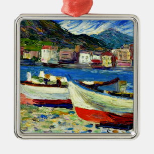 Kandinsky - Rapallo Boote, Ornament Aus Metall