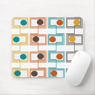 Kandinsky-Rechtecke mit Ovalen Mousepad
