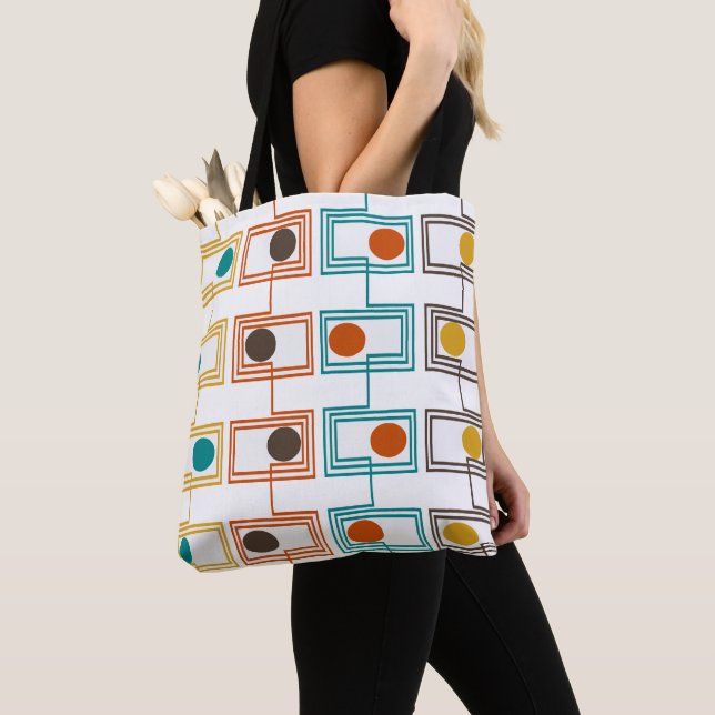Kandinsky-Rechtecke mit Ovalen Tasche (Von Nahem)
