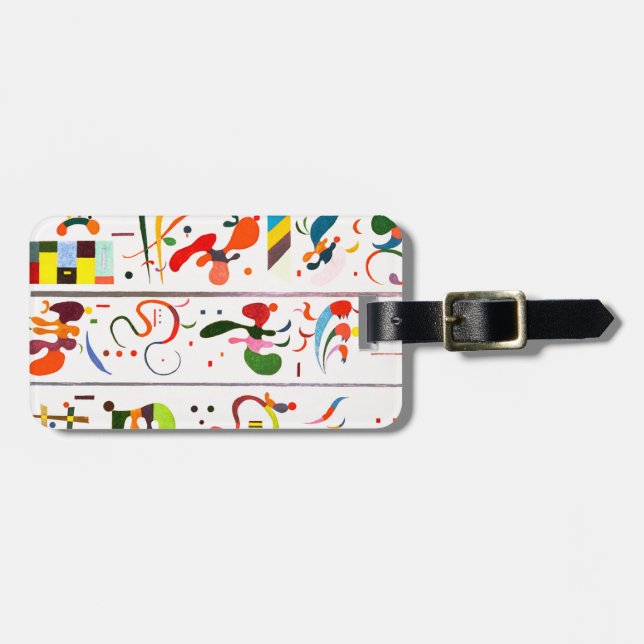 Kandinsky Reihenfolge-Gepäckanhänger Gepäckanhänger (Vorderseite horizontal)