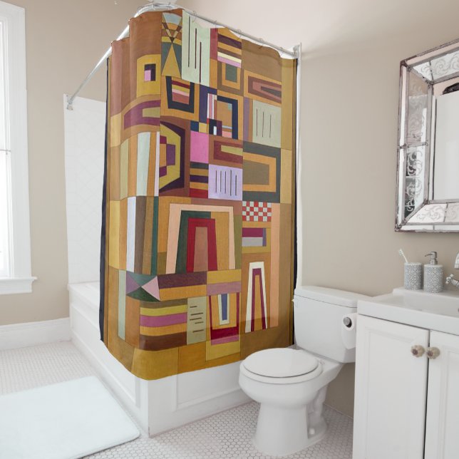 Kandinsky - Rose der Entschädigung Duschvorhang (Beispiel)