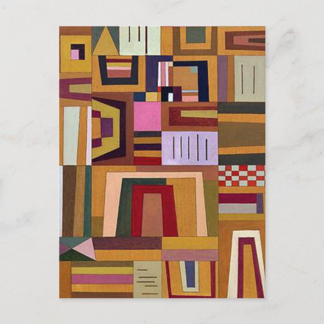 Kandinsky - Rose der Entschädigung Postkarte (Vorderseite)