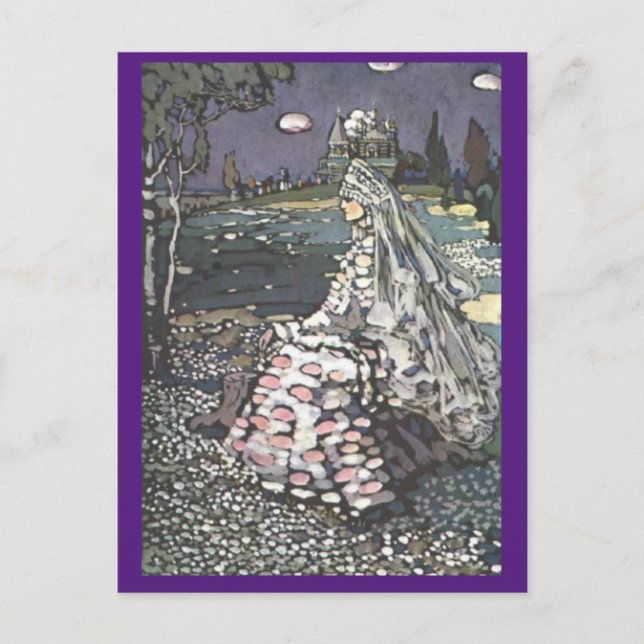 Kandinsky, Russische Schönheit, Bildende Kunst, Postkarte (Vorderseite)