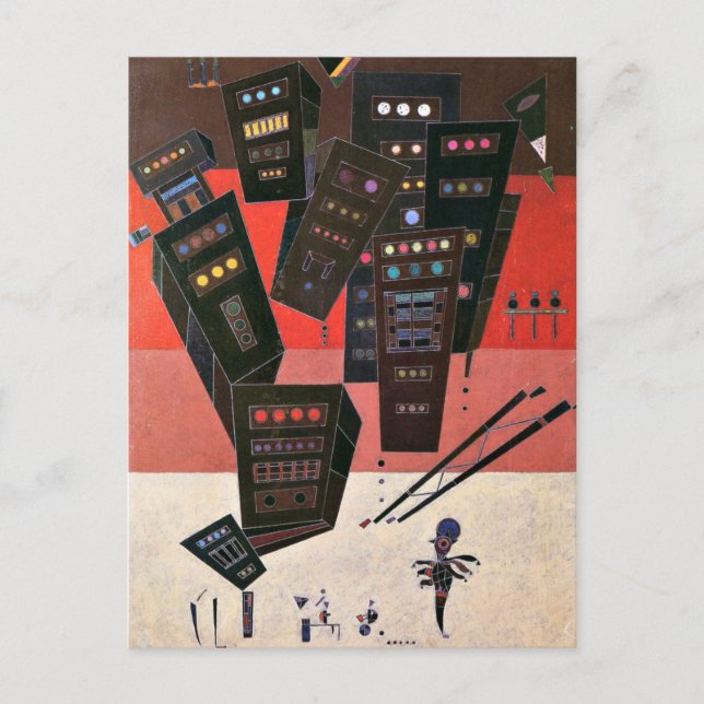 Kandinsky - Schatten Postkarte (Vorderseite)