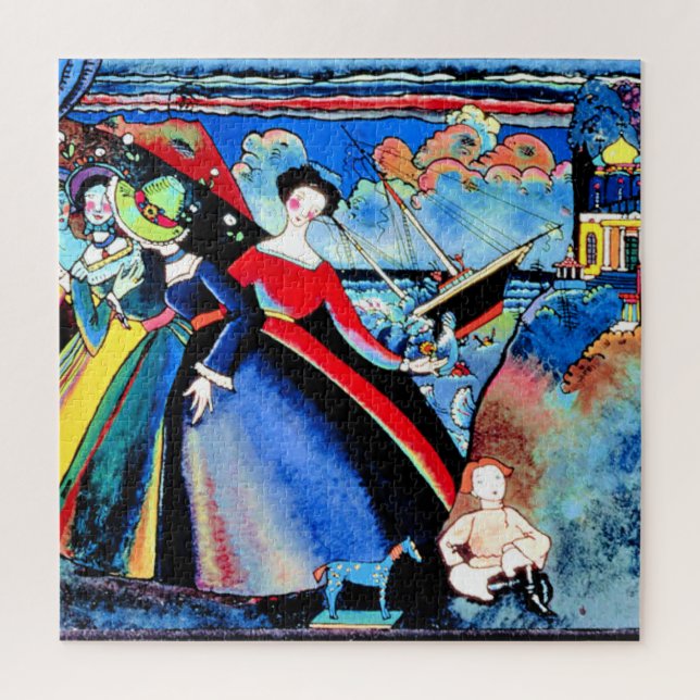 Kandinsky - Schiff (Vertikal)