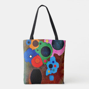 Kandinsky - Schwarz Steigend Tasche