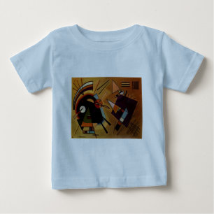 Kandinsky Schwarz Violett Baby T-shirt