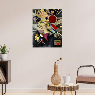 Kandinsky - Schwarze Begleitung Poster