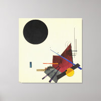 KANDINSKY - SCHWARZE BEZIEHUNGEN - 1924 - Bauhaus