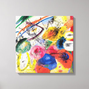 Kandinsky schwarze Linien Leinwanddruck