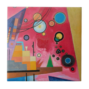 Kandinsky - Schwerrot Fliese